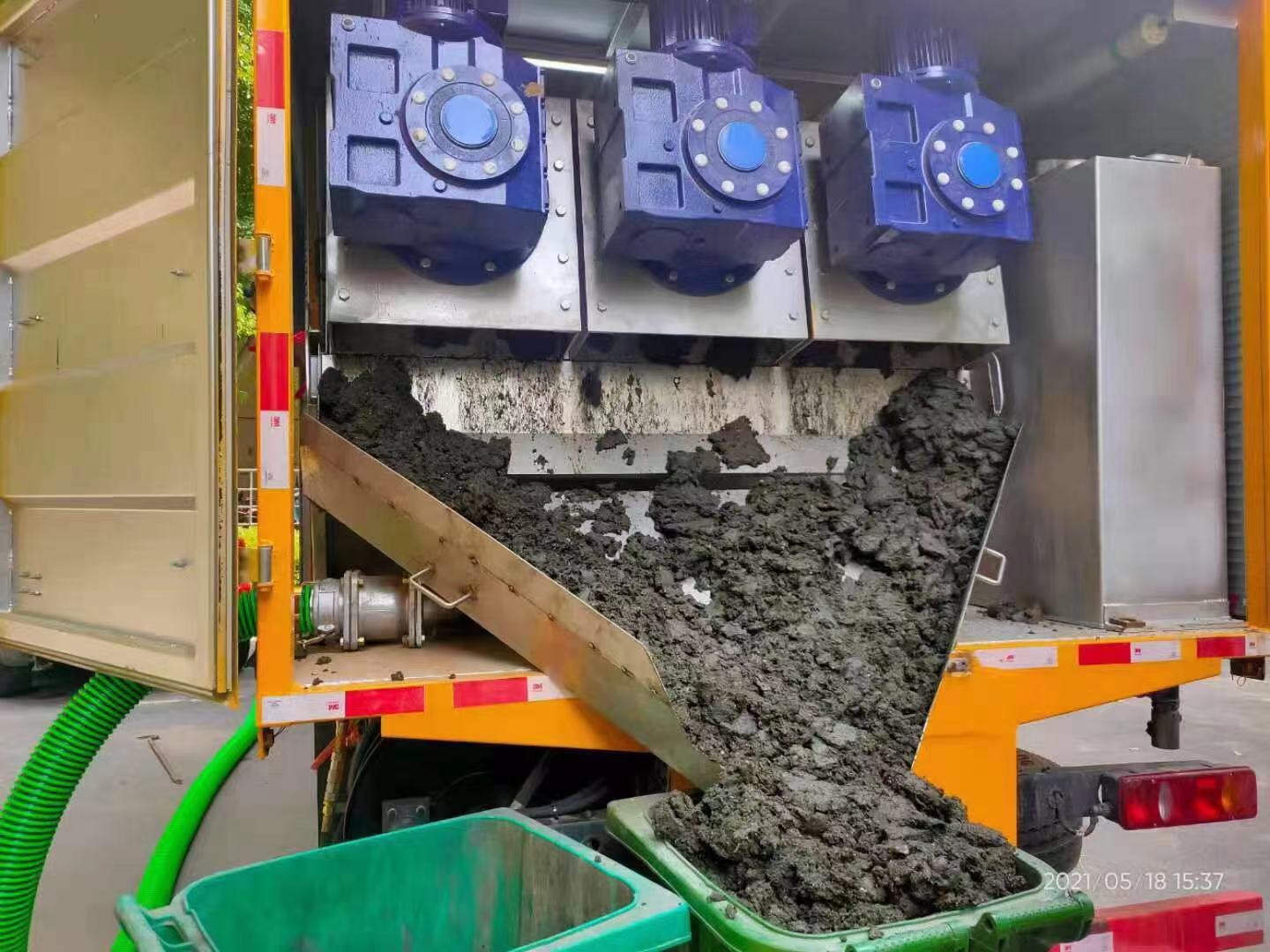 丽江化粪池清掏城市维护站-泥浆净化干湿分离处理